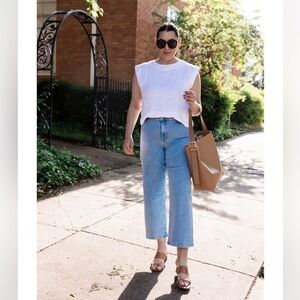EUC Madewell Emmet Wide Leg Jean Size 26